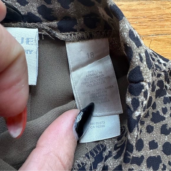 Vintage First Issue Animal Print Cheetah Midi Pencil Skirt - Picture 4 of 6